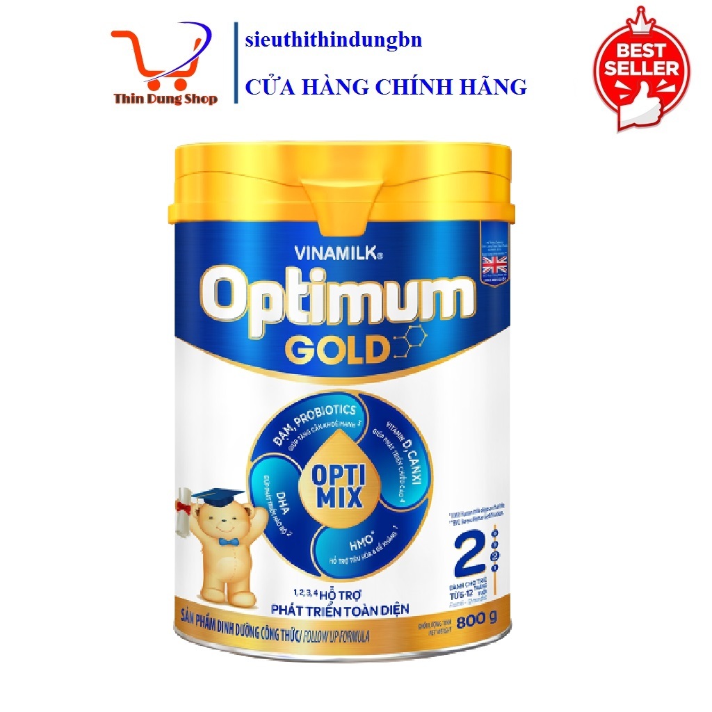 Sữa bột Vinamilk Optimum Gold 2 (cho trẻ từ 6 - 12 tháng tuổi)