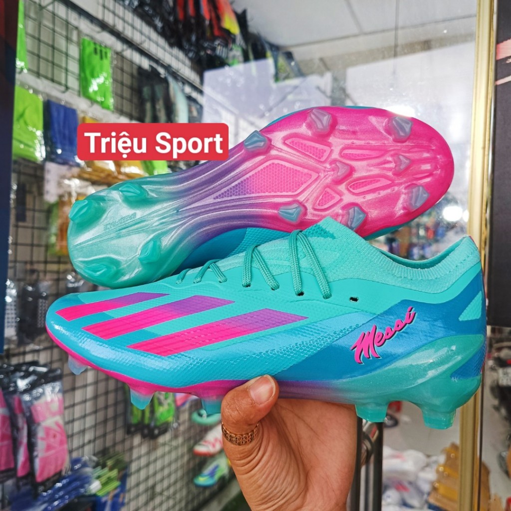 Giày đá bóng X Crazyfast.1 FG (Tặng Keo dán giày+ tất+hộp