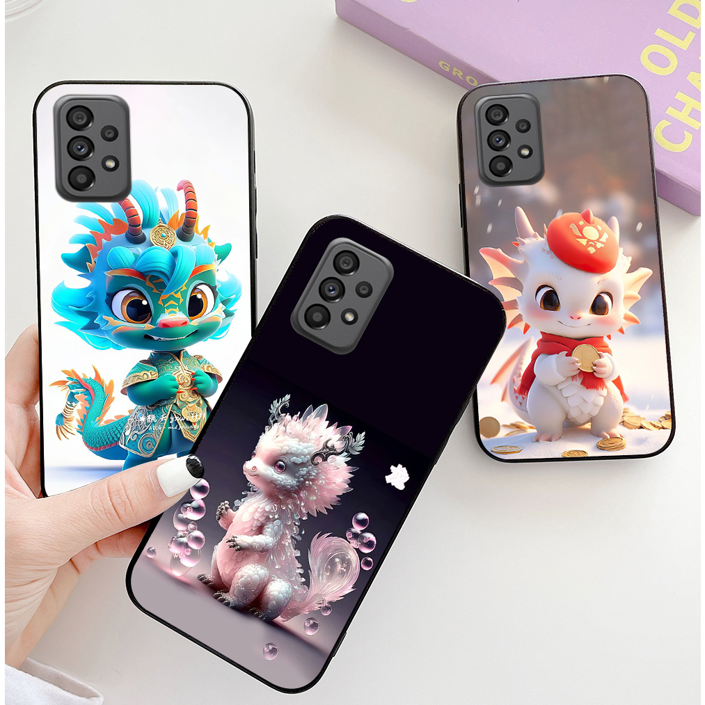 Ốp lưng Samsung a33 5G / ss a53 5G / ss a73 5G / ss a13 4G / ss a23 4G in tuổi thìn , rồng cute tết 2024