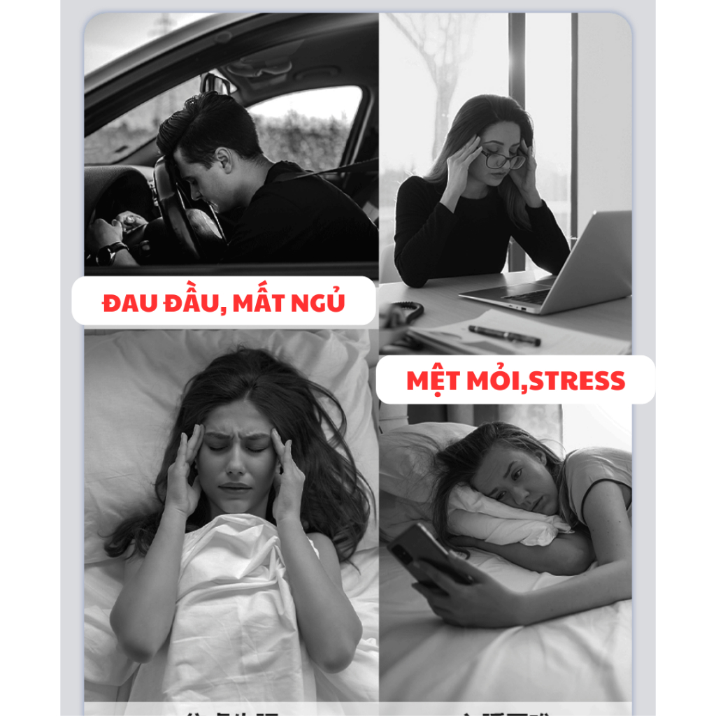 Máy massage đầu đai quấn DAITASHI DXT-2, mát xa nén khí gia nhiệt thư giãn giảm căng thẳng đau đầu