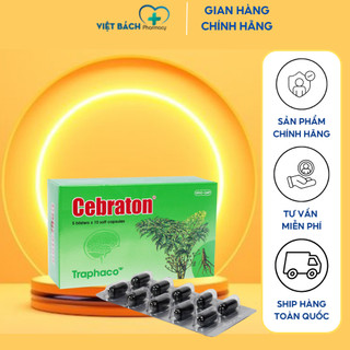 Hoạt huyết dưỡng não Cebraton Traphaco 50 viên