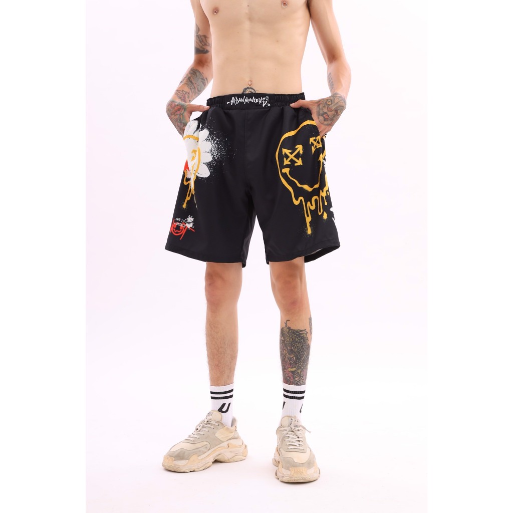 Combo Guy Fawkes Shirt + Not For General Kids Short, Chất Liệu Cotton Lạnh Hình In Chuyền Nhiệt