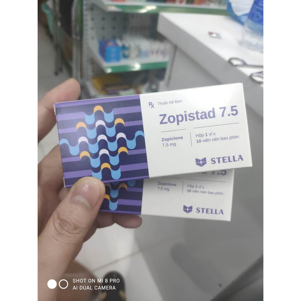 1 Hộp 10 viên Zópistad 7.5