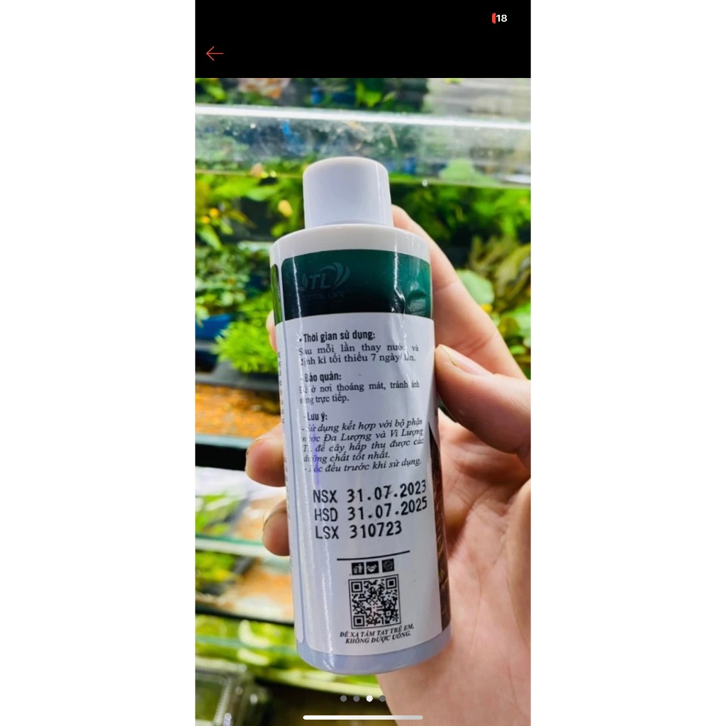 Doping TL  chai 100ml