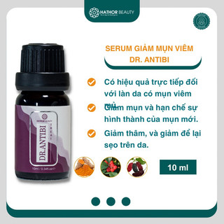 Tinh chất chấm mụn Hathor Beauty serum giảm mụn mờ thâm chính hãng Dr Antibi 10ml