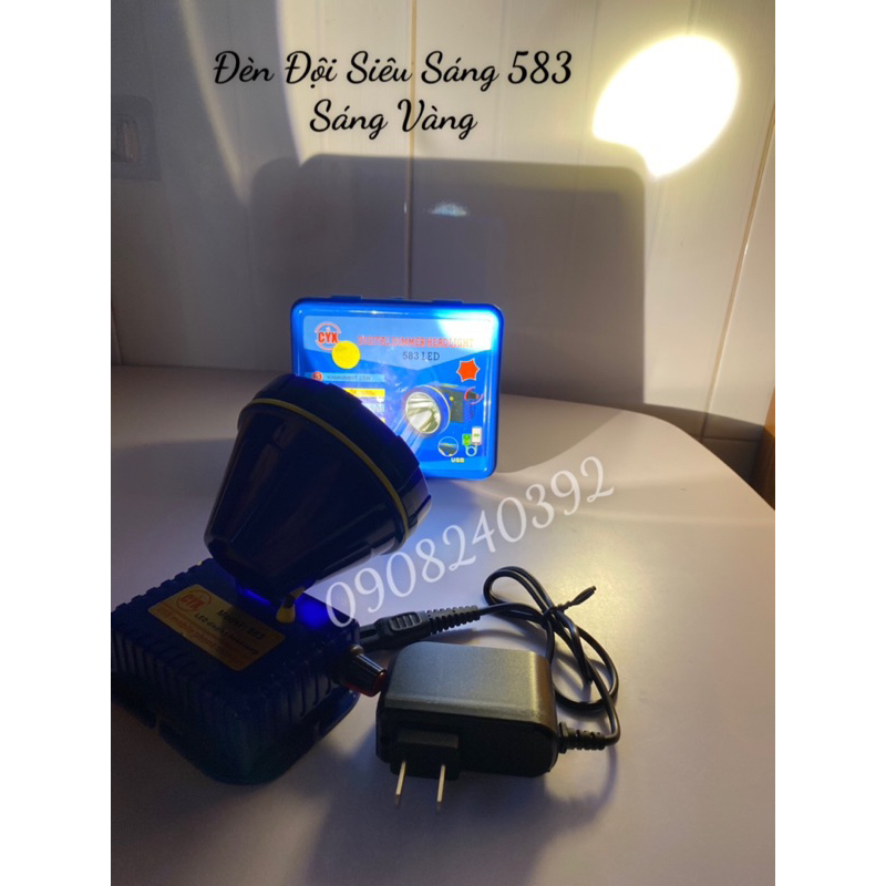✨ Đèn Pin Đội Đầu LED Siêu Sáng Thái Lan 583