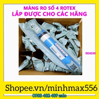 MÀNG LỌC NƯỚC RO SỐ 4 ROTEX 75 - SẢN PHẨM CHẤT LƯỢNG