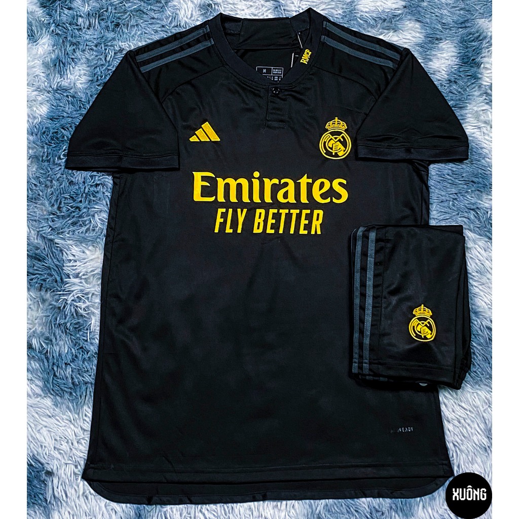 Bộ Áo bóng đá real mùa mới 2023 - 2024 hàng Thailand chuẩn thi đấu 100%. Cam kết Y Hình.