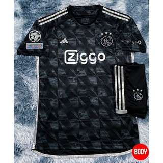 Bộ Áo bóng đá Ajax sân khách mùa giải 2024 - 2025 hàng super thái lan chuẩn thi đấu bả Fan