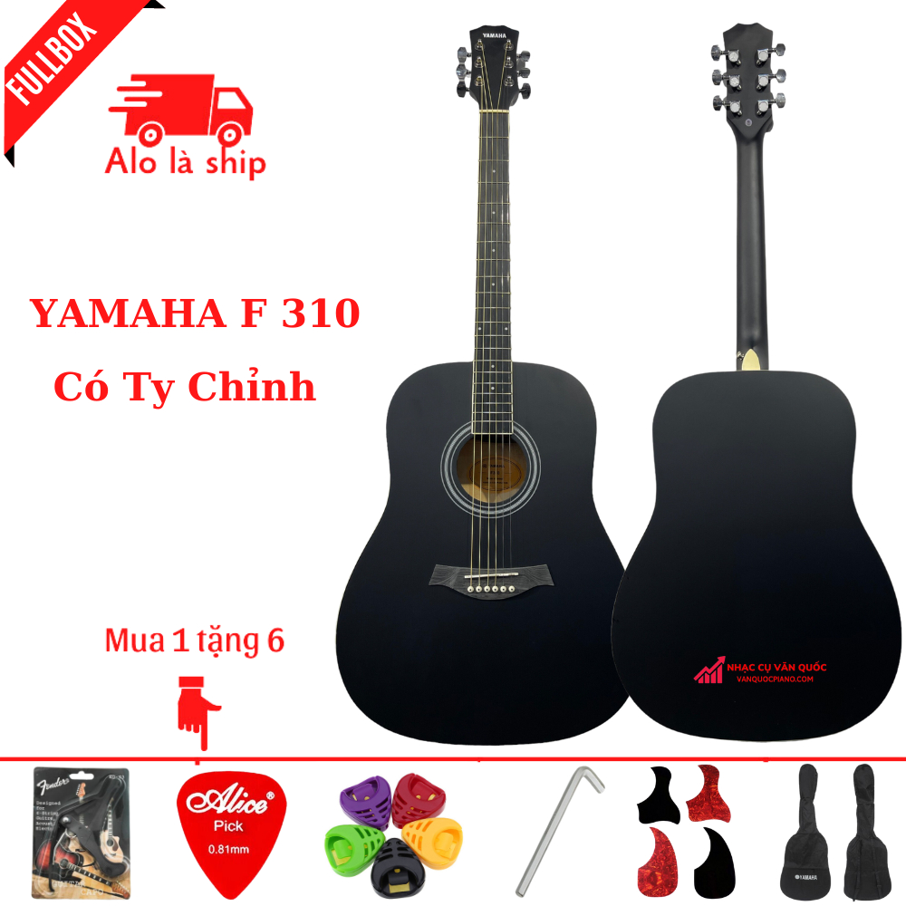 Đàn Guitar Acoustic Yamaha F 310 + Tặng Kèm Bộ Phụ Kiện 6 Món