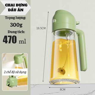 Chai Đựng Dầu Ăn Kumo Bình Xịt Dầu Ăn Thiết Kế Dạng Xịt Thông Minh