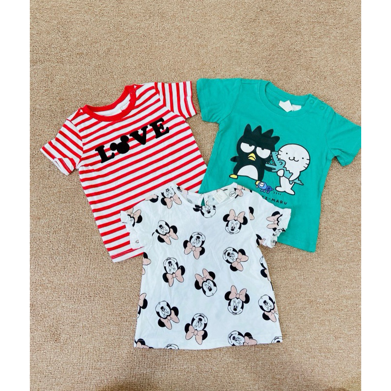 Áo cộc tay H.M dư xịn cho bé link 1 từ 6m-12m