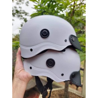 nón bảo hiểm nửa đầu thời trang có lổ thông gió đủ màu