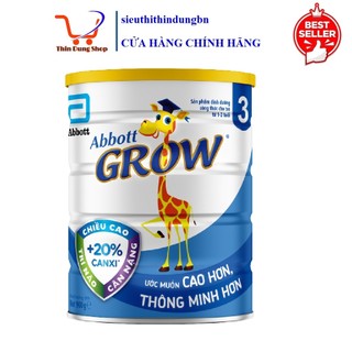 Sữa Abbott Grow số 3 900g (1 - 2 tuổi) (Chính hãng)