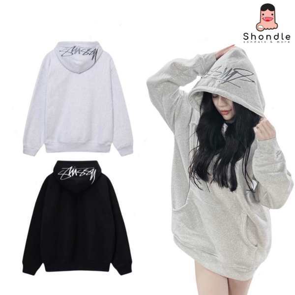 Áo Hoodie Thêu Nón Back Applique Nỉ bông cao cấp nón có dây rút full tag mạc - Mẫu 23