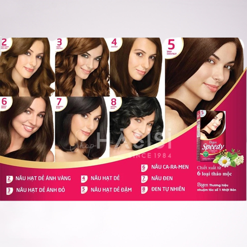 Thuốc Nhuộm Tóc Phủ Bạc BIGEN COLOR SPEEDY