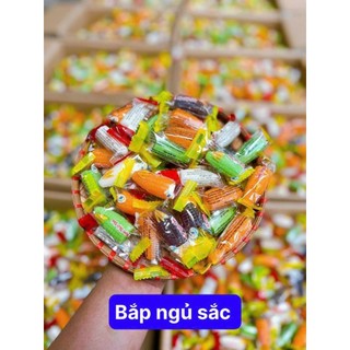 Kẹo dẻo bắp ngũ sắc 250g - bánh kẹo tết - đồ ăn vặt