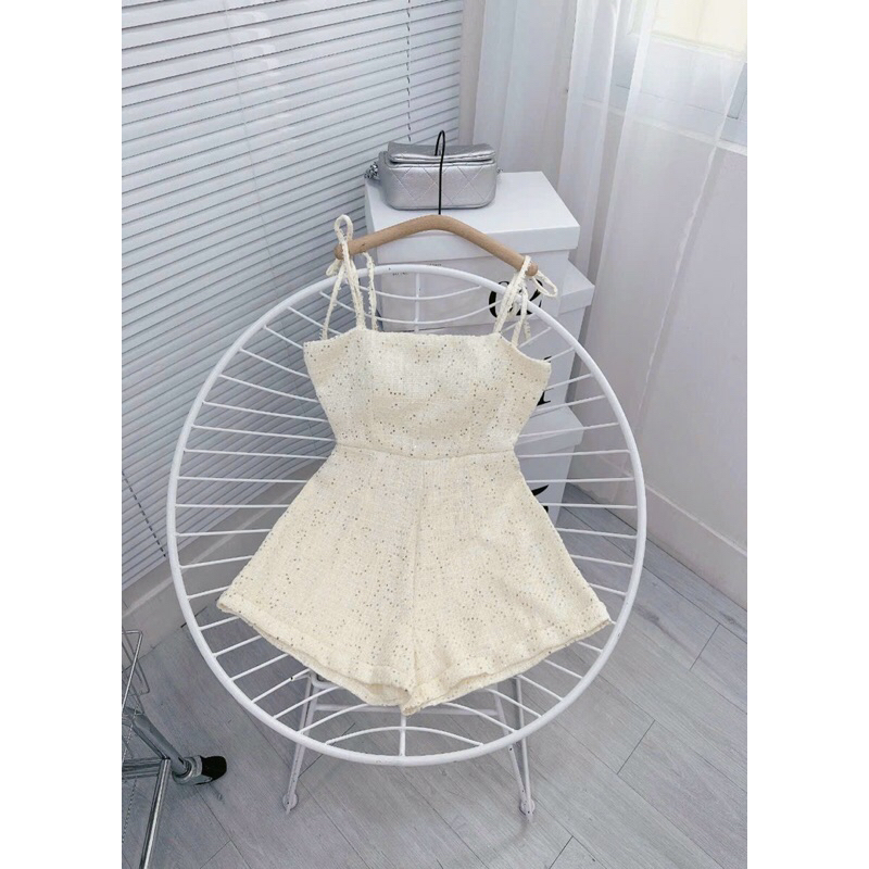 Jump dạ bling 2s nơ vai lật lai