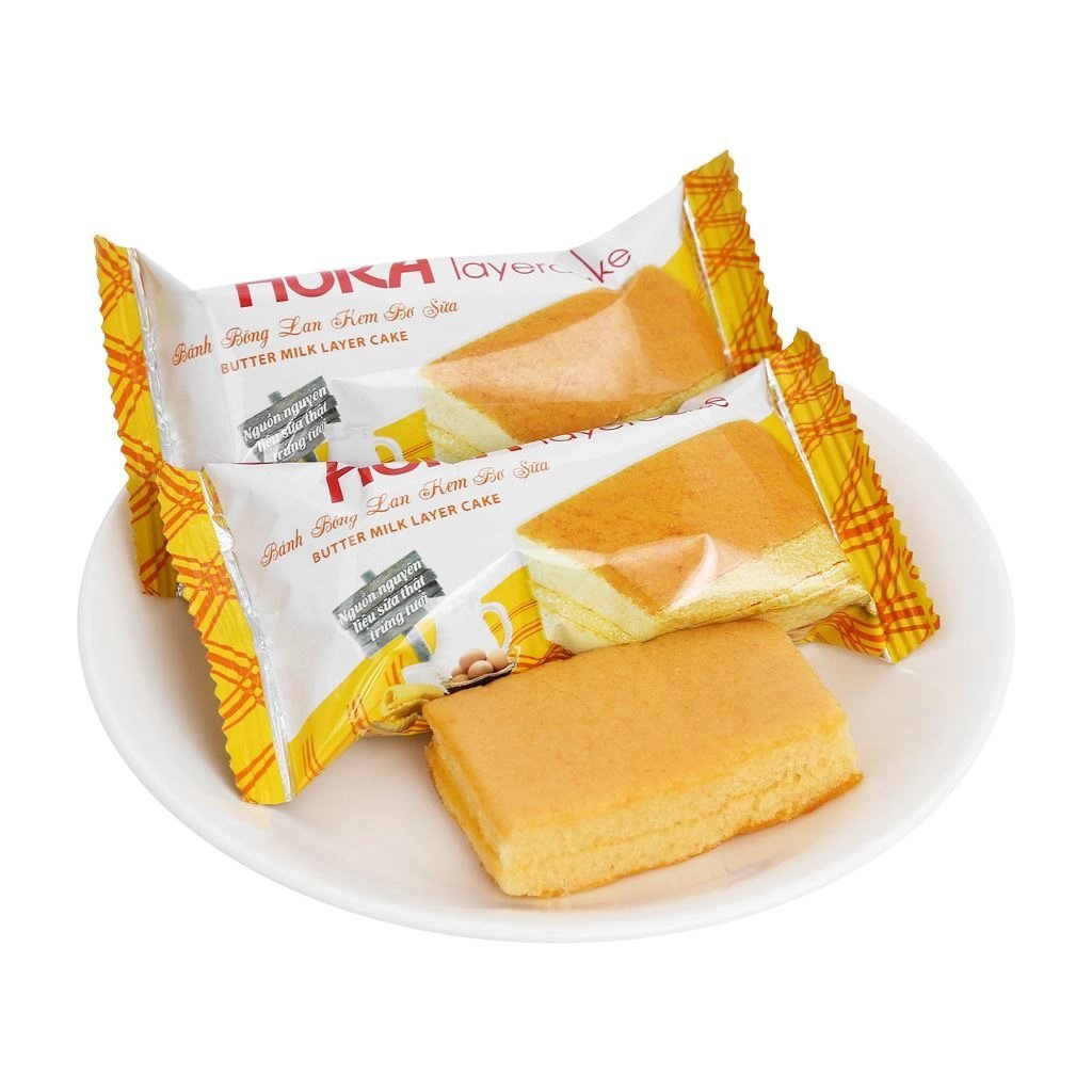 Bánh bông lan HURA Hộp