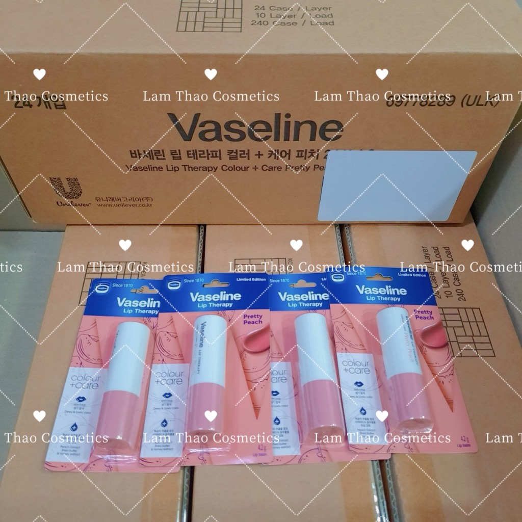 Son Dưỡng Vaseline NEW Vaseline Lip Therapy Color + Care 4.2g
