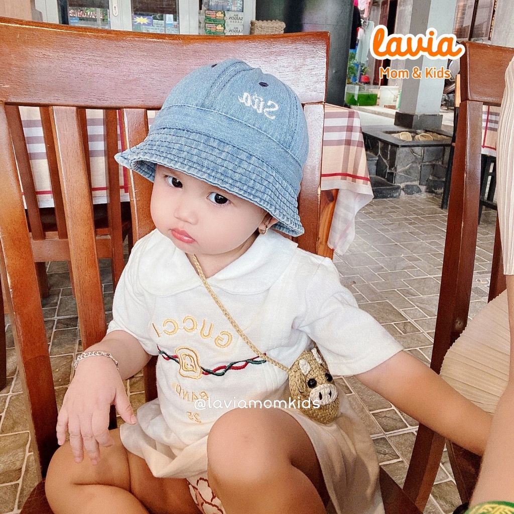 Túi đựng tỏi Lavia cho bé, túi đeo chéo đáng yêu cho bé sơ sinh