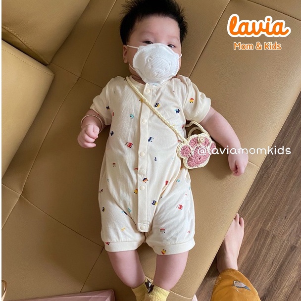 Túi đựng tỏi Lavia cho bé, túi đeo chéo đáng yêu cho bé sơ sinh