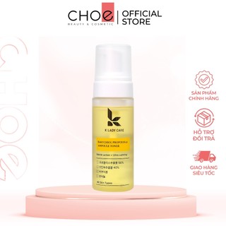 Nước hoa hồng keo ong ngải cứu bakuchiol dạng bọt, Toner làm sạch Hàn Quốc K Lady Care 150ml - Chòe