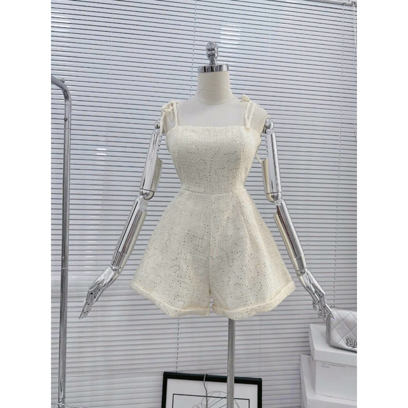 Jump dạ bling 2s nơ vai lật lai