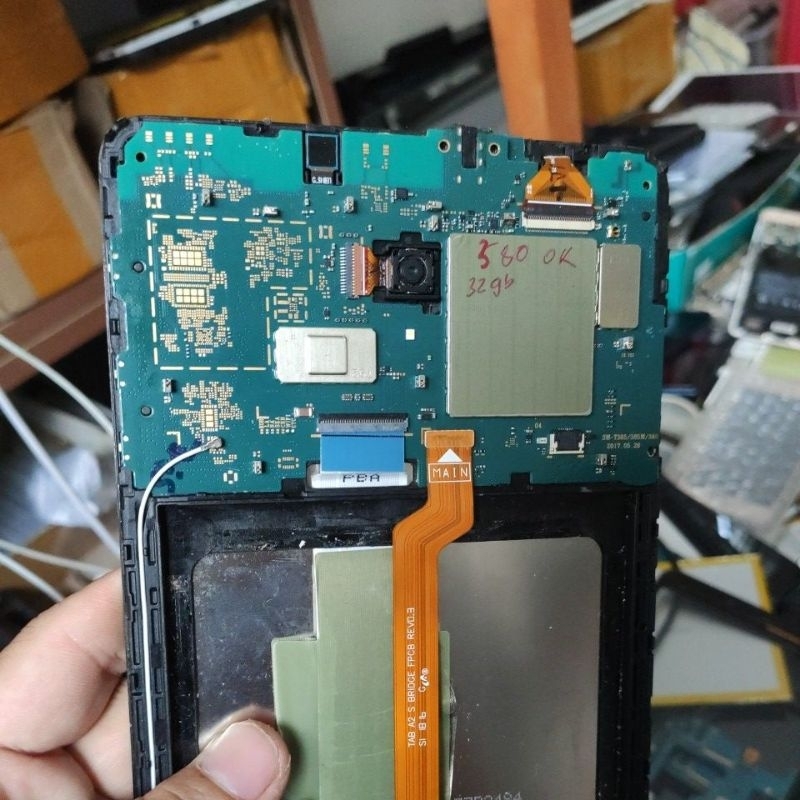 Xác máy tính bảng Samsung tab A8 T385