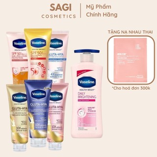 Kem dưỡng thể trắng da Vaseline các loại