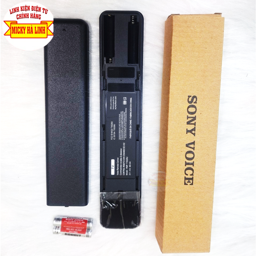 Remote Điều khiển tivi giọng nói RMF TX520P dành cho Tivi SONY