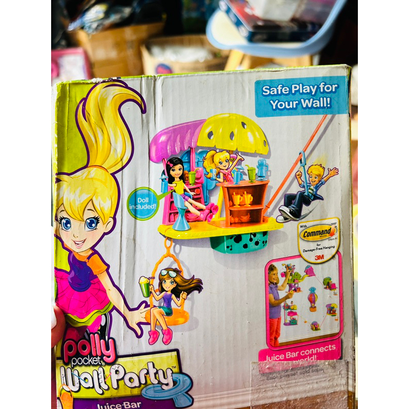 Bộ đồ chơi búp bê nhà Polly Pocket Wall Party - Pet Park