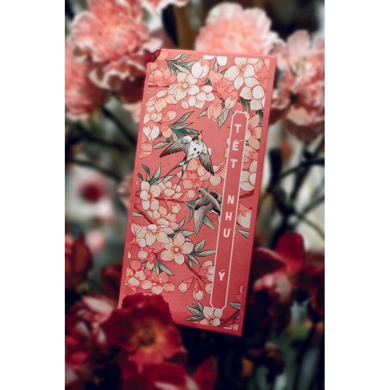 Bao lì xì Tết , lì xì hoa lá mới Mùa Xuân, C150 cán mờ chất lượng cao, siêu dày đẹp