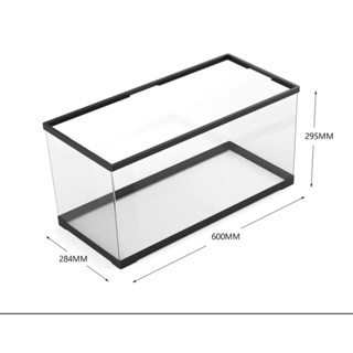 bể trong nuôi cá bể nuôi rùa hộp nuôi bò sát trong suốt KT 60x28.4x29.5cm 