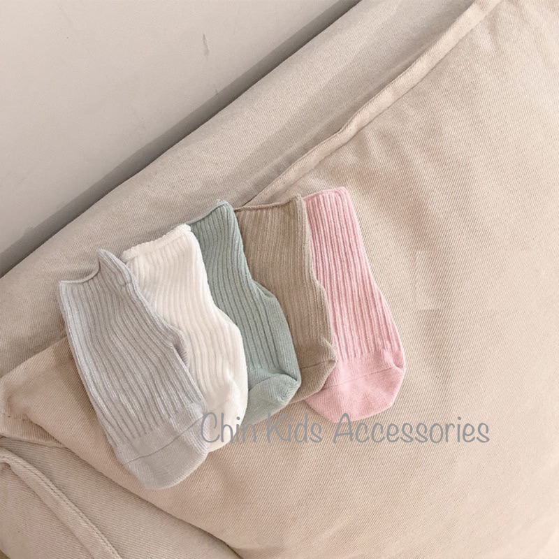 Tất bắp gân trơn có chống trượt cho bé