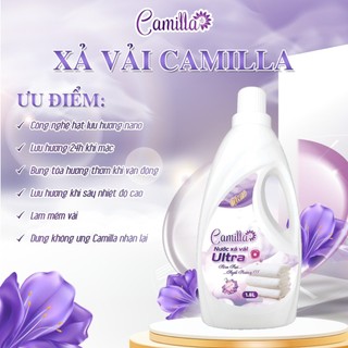 (Best Seller)Nước Xả Vải Camilla Hương Nước  Hoa Cao Cấp - 1800ML, Giúp Áo Quần Luôn Thơm Mát