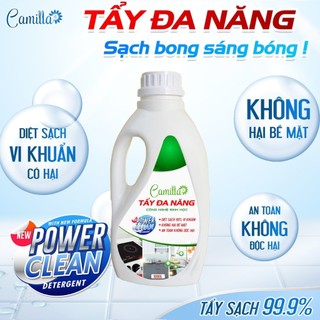 Tẩy Đa Năng Camilla Công Nghệ Sinh Học, Làm Sạch Vết Bẩn, Không Hại Bề Mặt, An Toàn, Không Độc Hại - Chai 1000ml