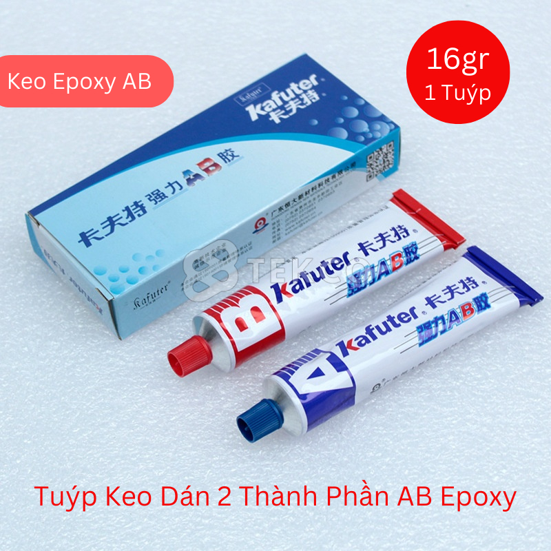 Tuýp Keo Dán 2 Thành Phần AB Epoxy 16gr