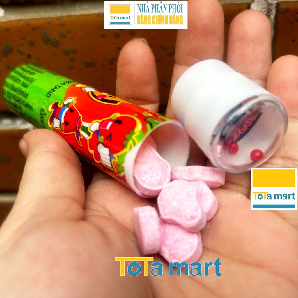 Kẹo C son lắc ROSCELA vị trái cây 12g.