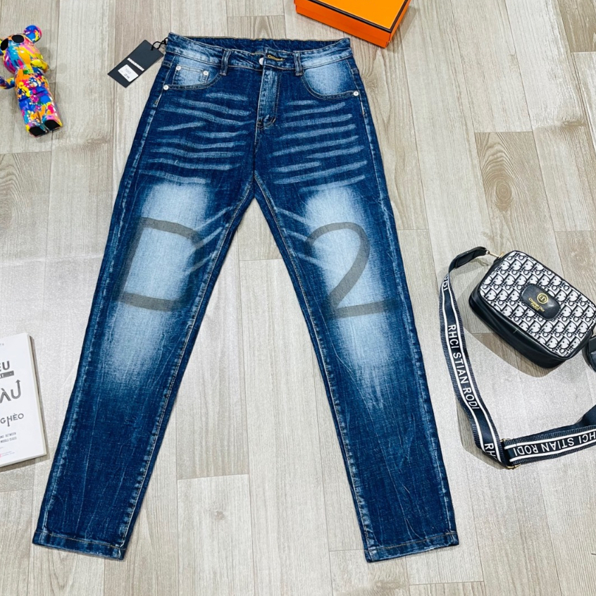 Quần Jean Nam DSQ SAMURAI , Quần Bò Nam DSQ D2 Cao Cấp Chất Jean Co Dãn Hàng Thời Trang Nam Cực Hot BN30