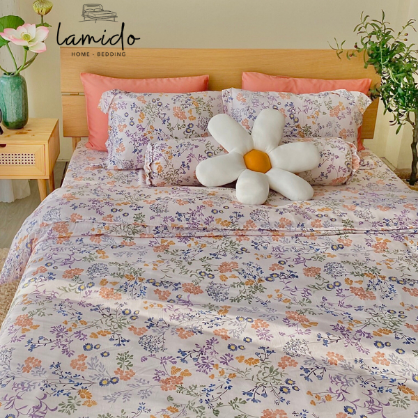 Bộ chăn ga gối lụa tencel LAMIDO xuất xứ thiên nhiên