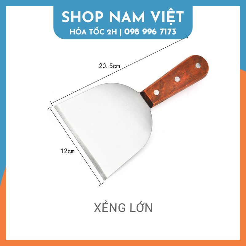 Xẻng Chiên Xào Thức Ăn Teppanyaki Phong Cách Nhật