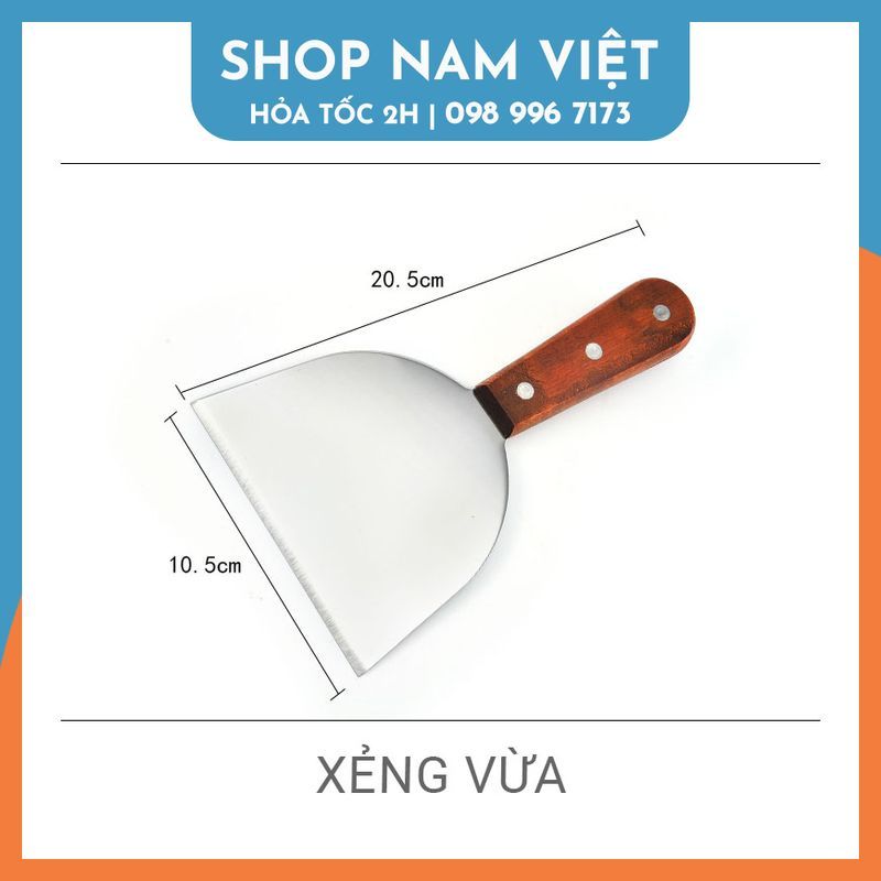 Xẻng Chiên Xào Thức Ăn Teppanyaki Phong Cách Nhật