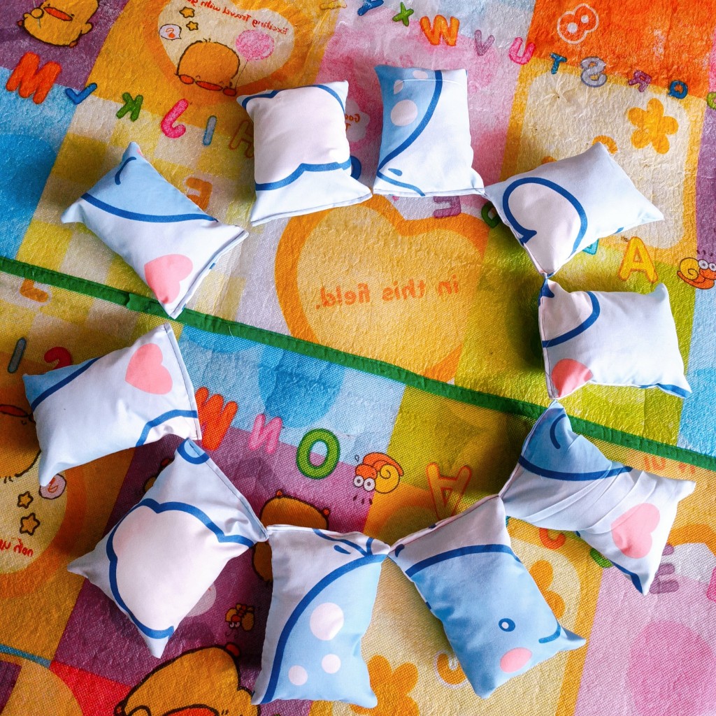 Miếng Nhắc Nồi Cách Nhiệt Vải Cotton poly-1 Chiếc-giao mẫu ngẫu nhiên