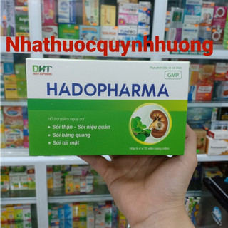Viên uống HADOPHARMA giúp tan sỏi thận cho cơ thể khỏe mạnh