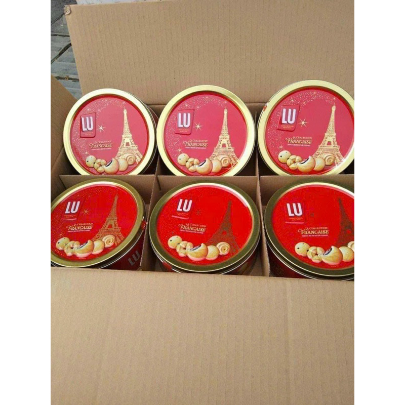 CHÍNH HÃNG Bánh quy bơ Pháp Lu 180g- Date mới