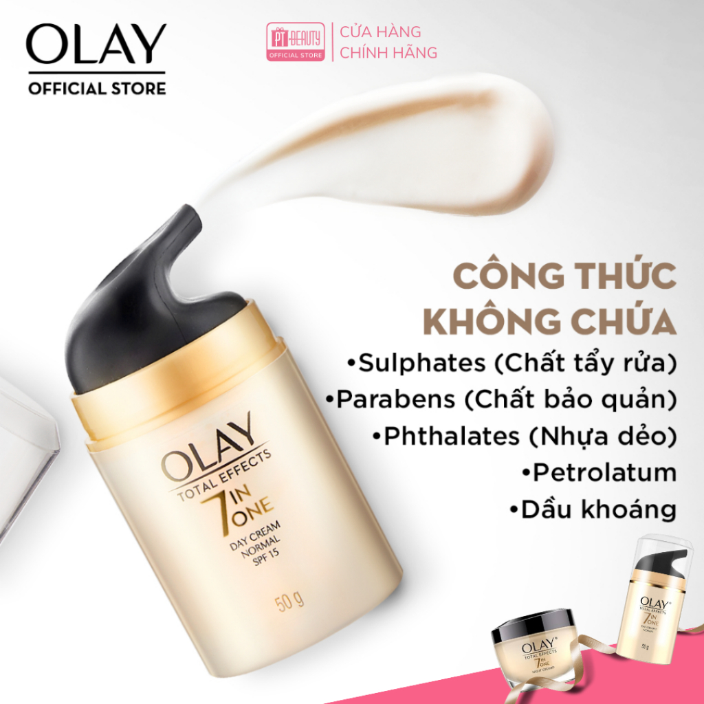 Kem Dưỡng Olay Total Effects Ngừa Lão Hóa Da Và Đêm 50g Total Effects 7 in One