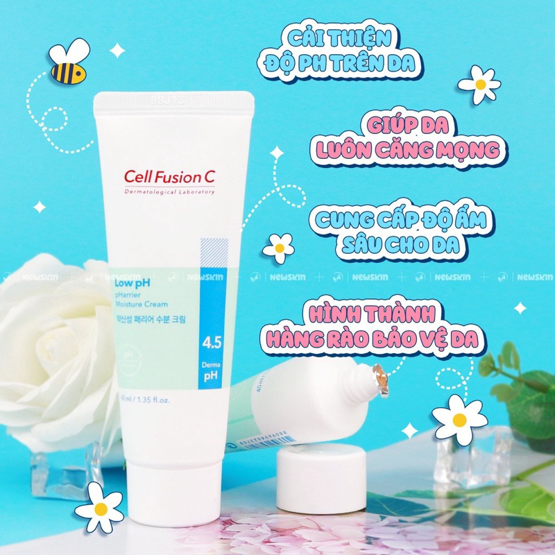 Kem Dưỡng Cell Fusion C Low PH Pharrier Moisture Cream 40ml