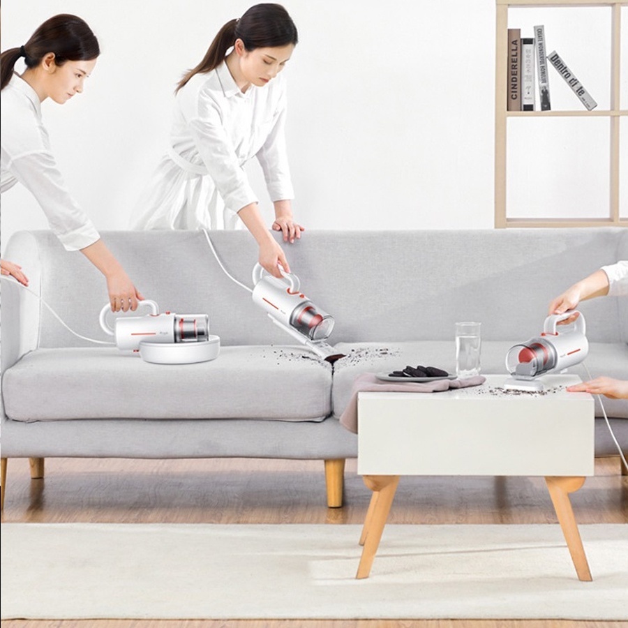 Máy Hút Bụi Cầm Tay Deerma CM1300 - Máy Hút Bụi Giường Nệm Thảm Sofa 3in1 Đầu Hút Tháo Rời - Bảo Hành 12 Tháng 1 Đổi 1