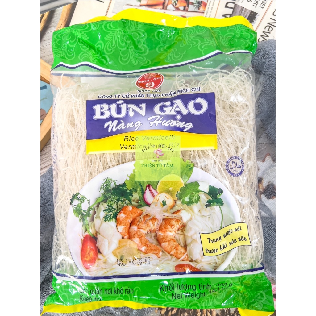 Bún Gạo Nàng Hương Vina Bích Chi Sợi Bún Dai Mềm Vừa Phải